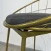 Барный стул Iron bar chair Golden