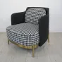 Дизайнерское тканевое кресло LaLume DK100247-23