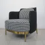 Дизайнерское тканевое кресло LaLume DK100247-23