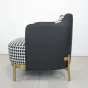 Дизайнерское тканевое кресло LaLume DK100247-23
