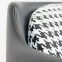Дизайнерское тканевое кресло LaLume DK100247-23