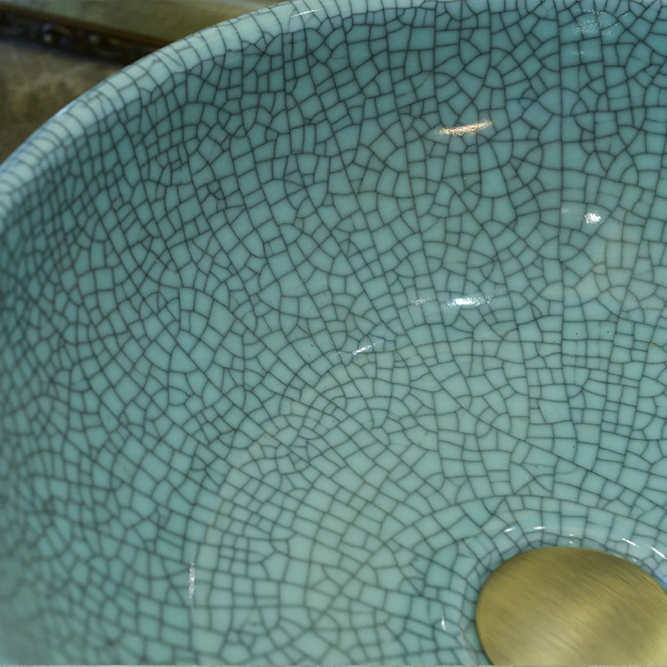 Круглая художественная раковина для ванной комнаты LaLume MB20663-23