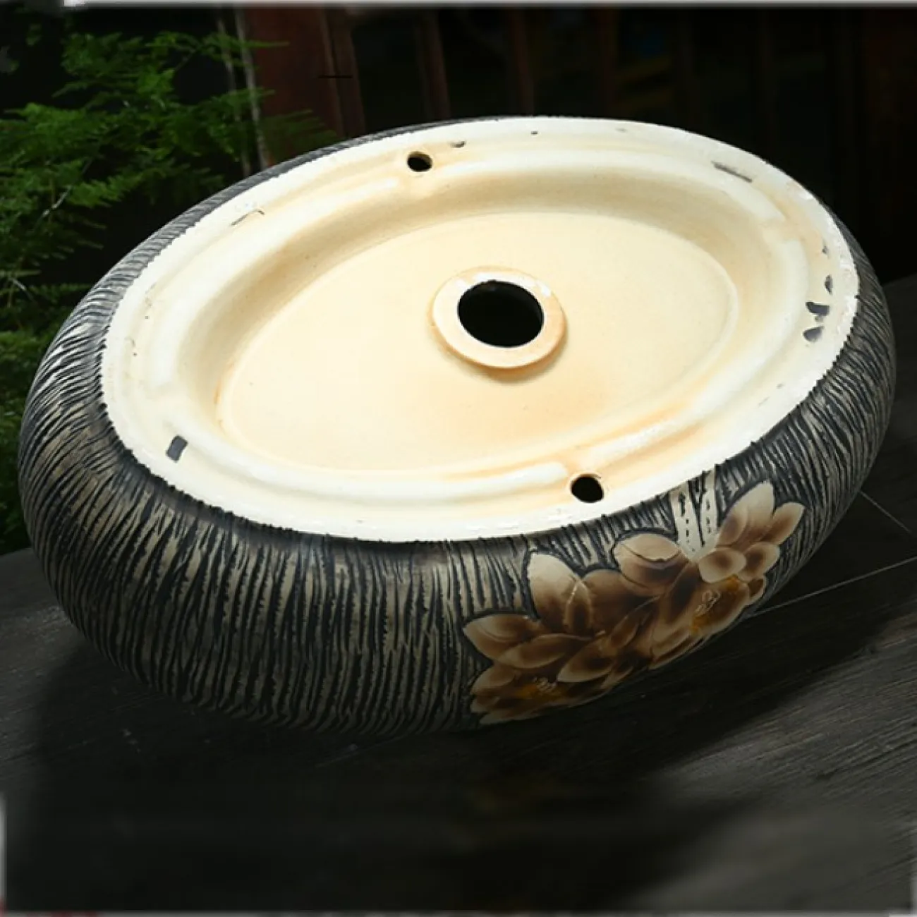 Керамический ретро умывальник  для ванной комнаты LaLume MB20666-23