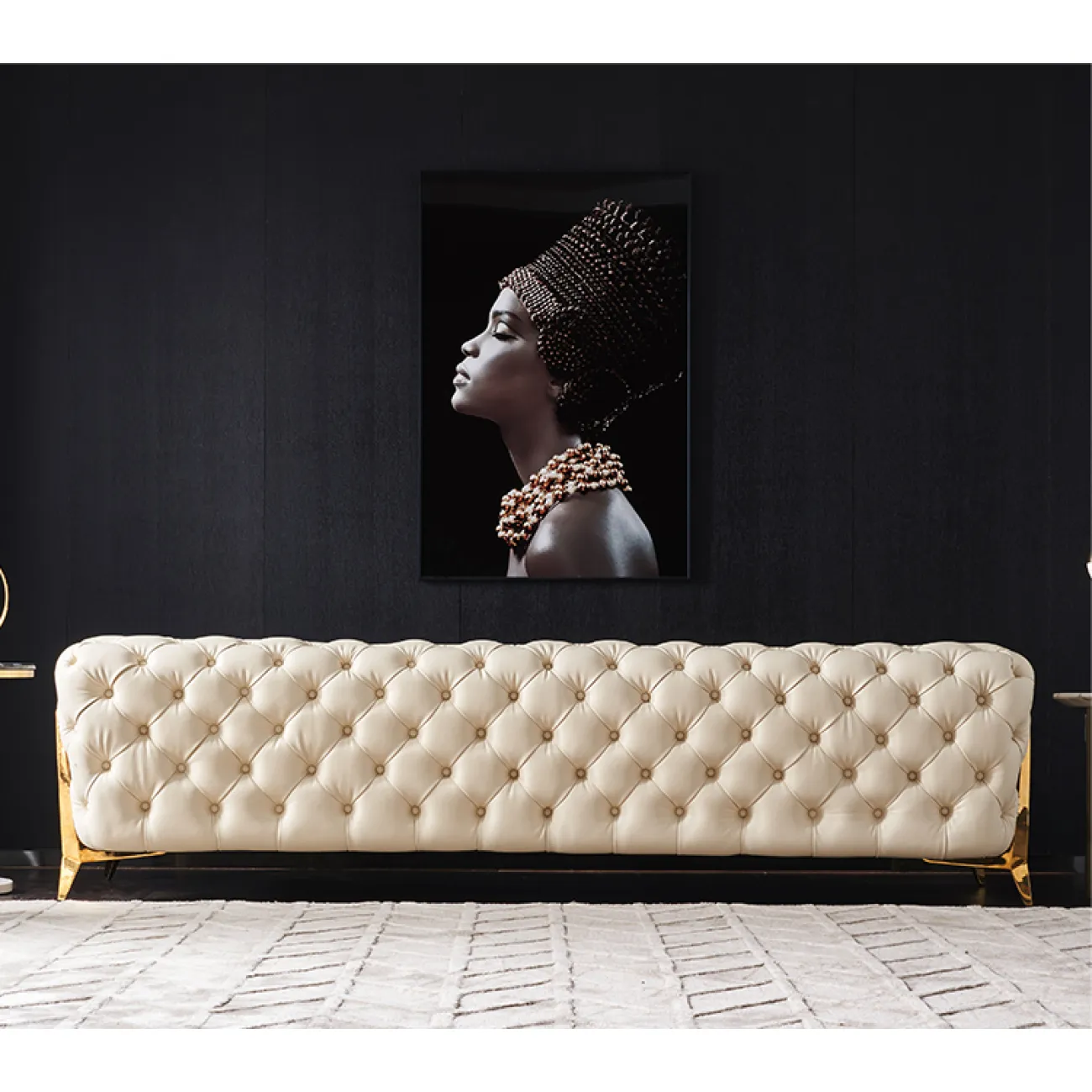 Современный светлый диван для гостиной LaLume MB20667-23