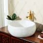 Керамический белый умывальник для ванной комнаты LaLume MB20689-23