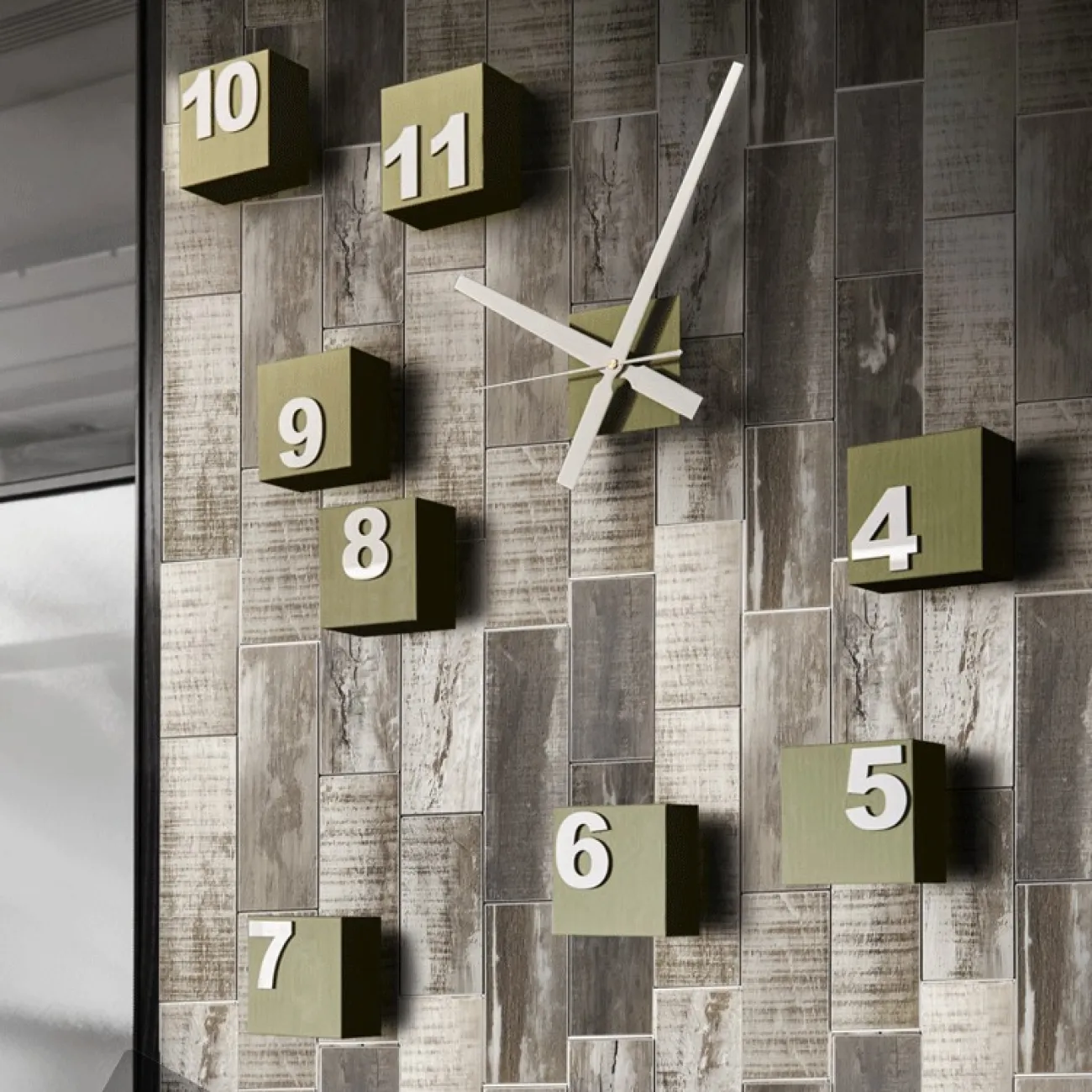 Креативная 3д плитка на самоклеящейся основе с имитацией древесины LaLume MB20841-23