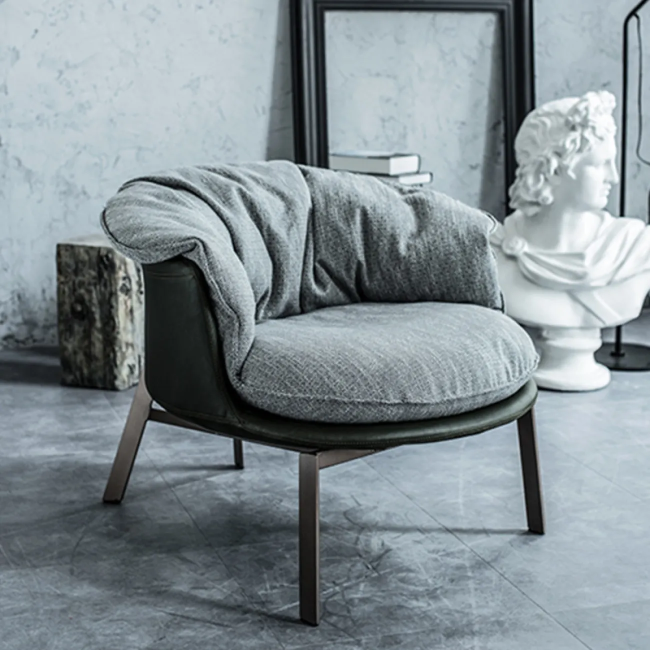 Роскошное одноместное кресло для гостиной LaLume MB20735-23