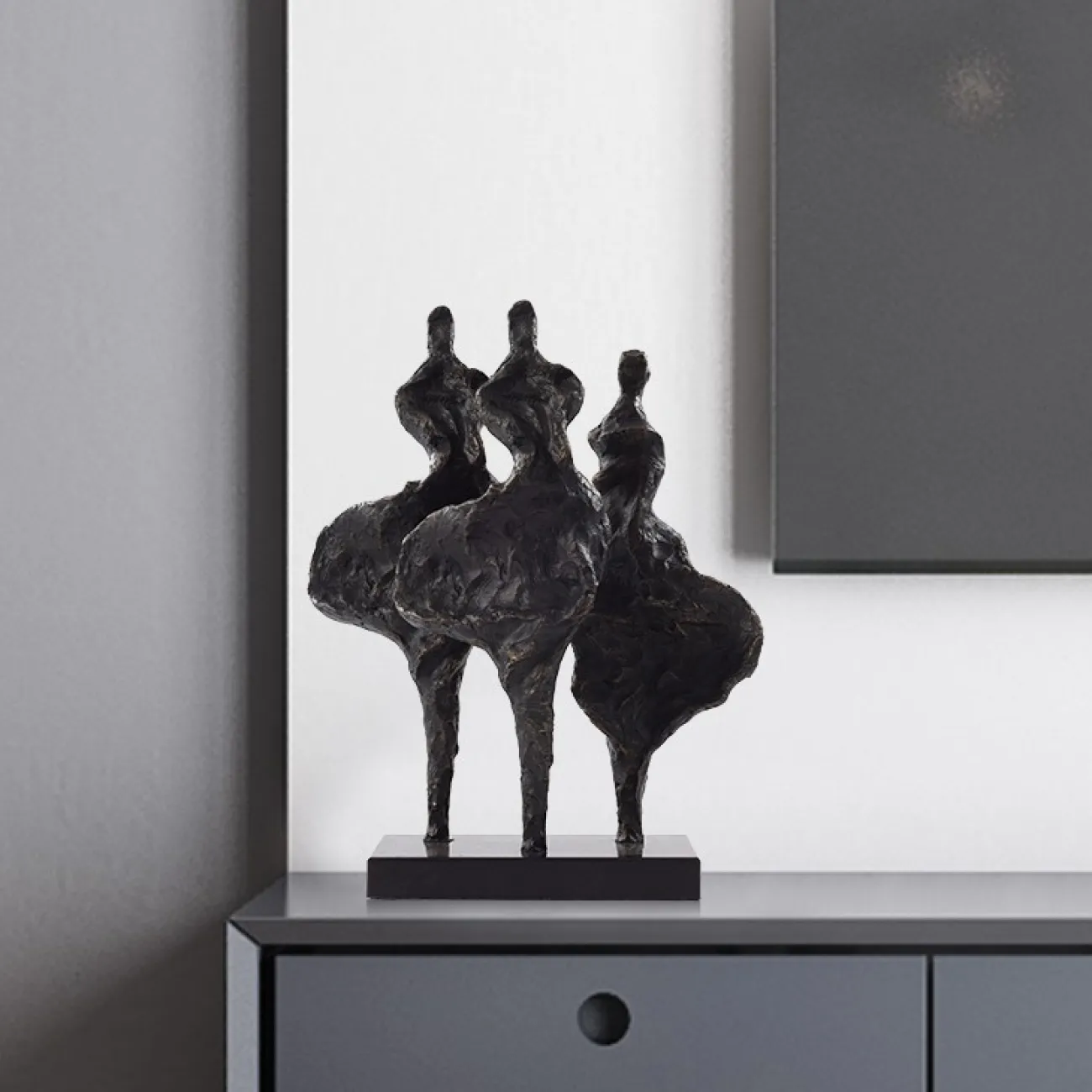 Скульптура трёх людей LaLume DK21060-23