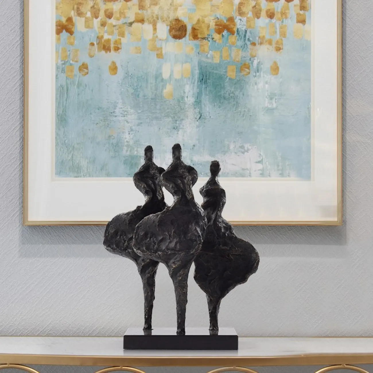 Скульптура трёх людей LaLume DK21060-23