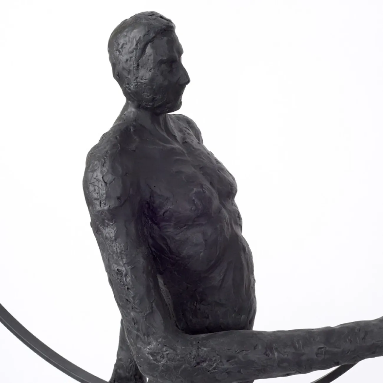 Роскошная статуэтка акробат с обручем LaLume DK21064-23