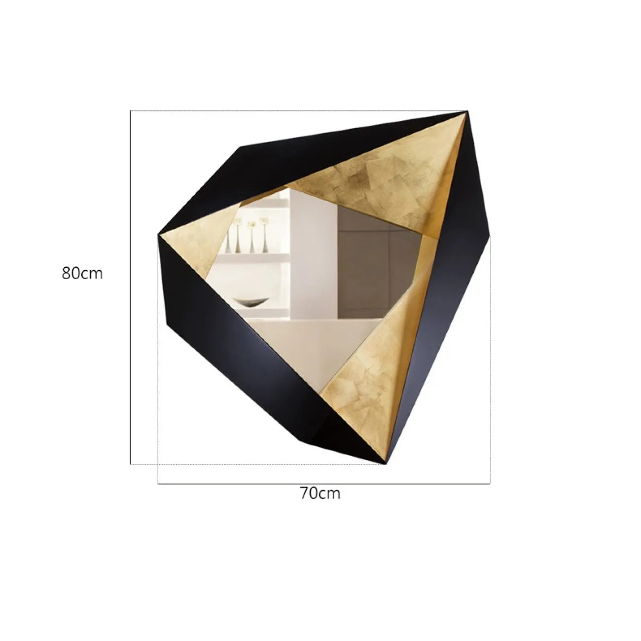 Зеркало креативной формы для гостиной LaLume DK20929-23 Зеркало креативной формы для гостиной LaLume DK20929-23