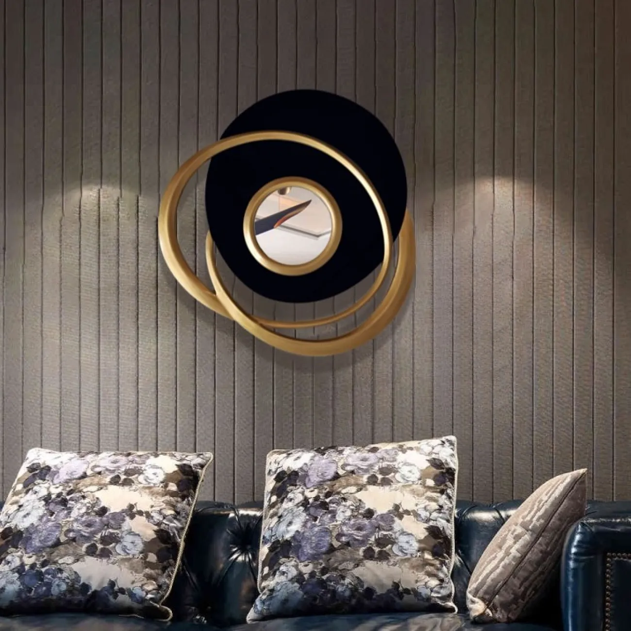 Оригинальное настенное зеркало для гостиной LaLume DK20930-23 Оригинальное настенное зеркало для гостиной LaLume DK20930-23