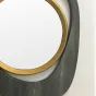 Настенное круглое зеркало для гостиной LaLume DK20932-23