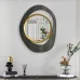 Настенное круглое зеркало для гостиной LaLume DK20932-23