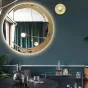 Настенное зеркало с подсветкой для гостиной LaLume DK20933-23