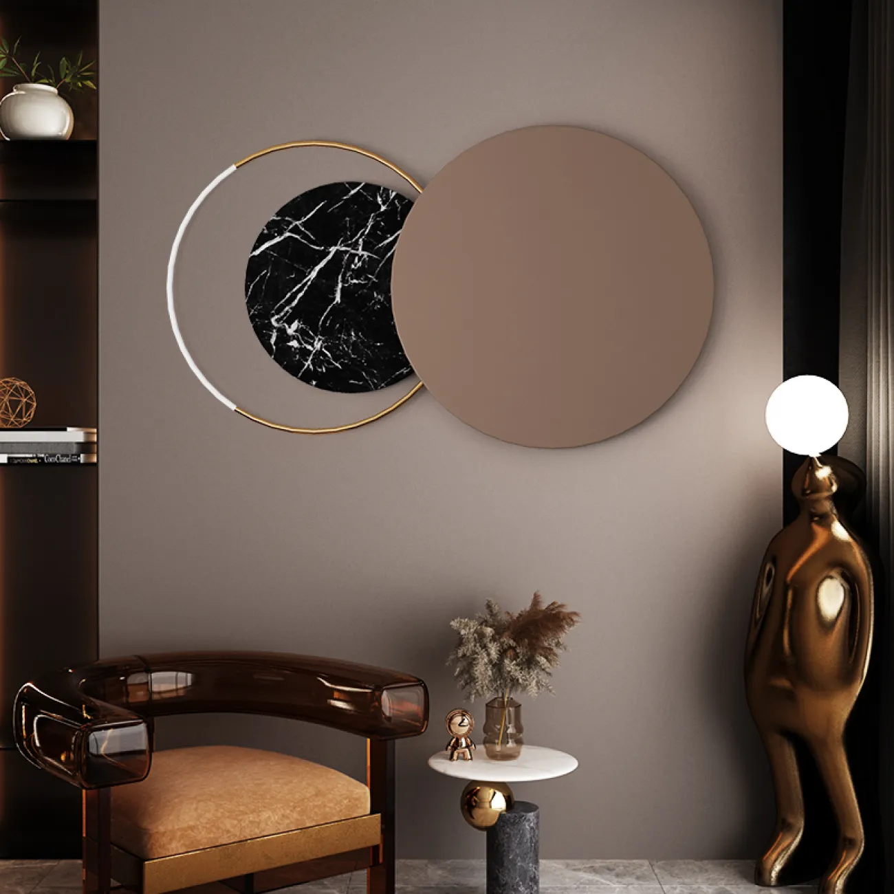 Настенный декор в европейском стиле LaLume DK20937-23