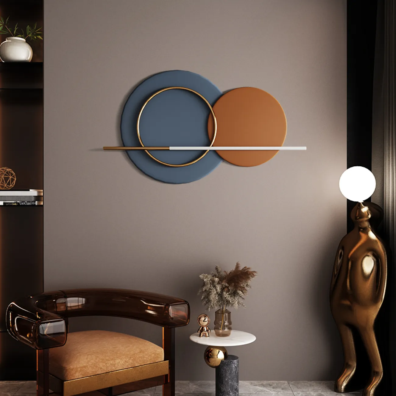  Минималистическое украшение на стену LaLume DK20939-23