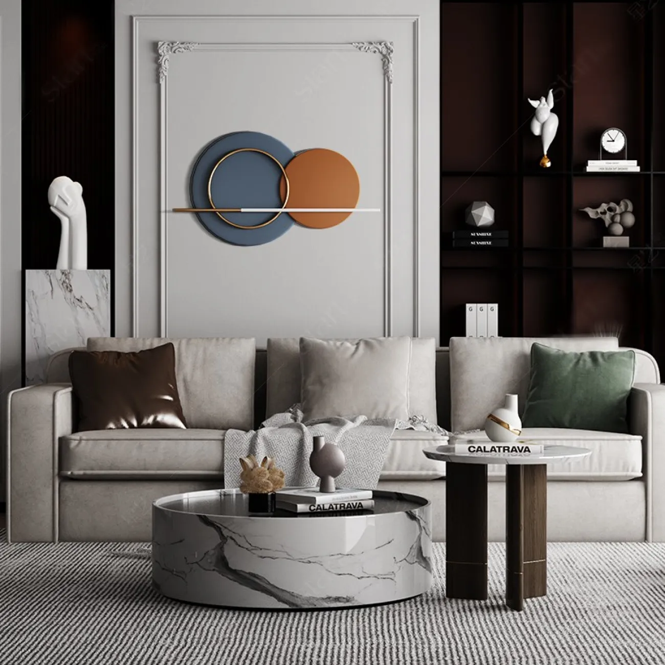  Минималистическое украшение на стену LaLume DK20939-23