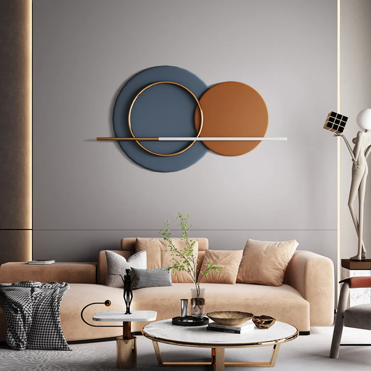  Минималистическое украшение на стену LaLume DK20939-23