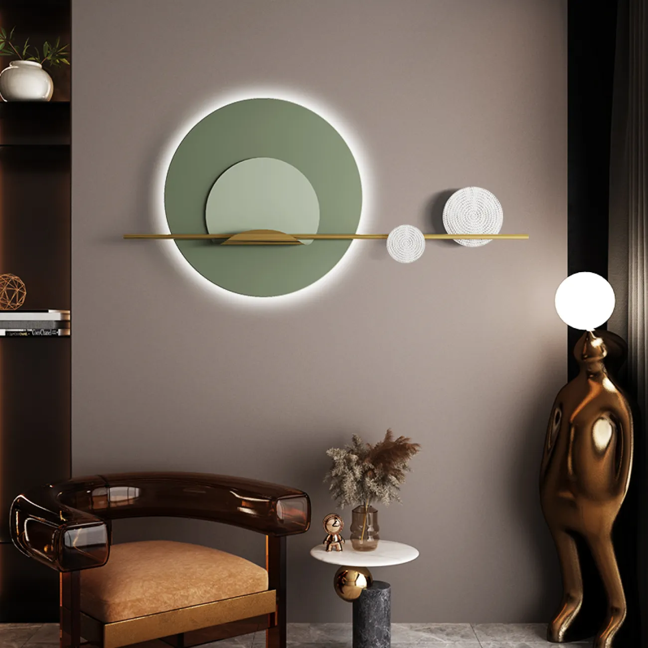 Светящееся украшение на стену LaLume DK20941-23 Светящееся украшение на стену LaLume DK20941-23