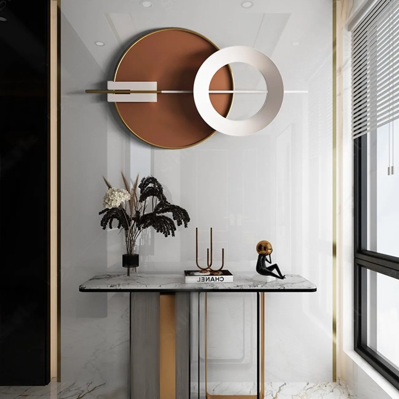 Современный настенный декор для гостиной LaLume DK20942-23