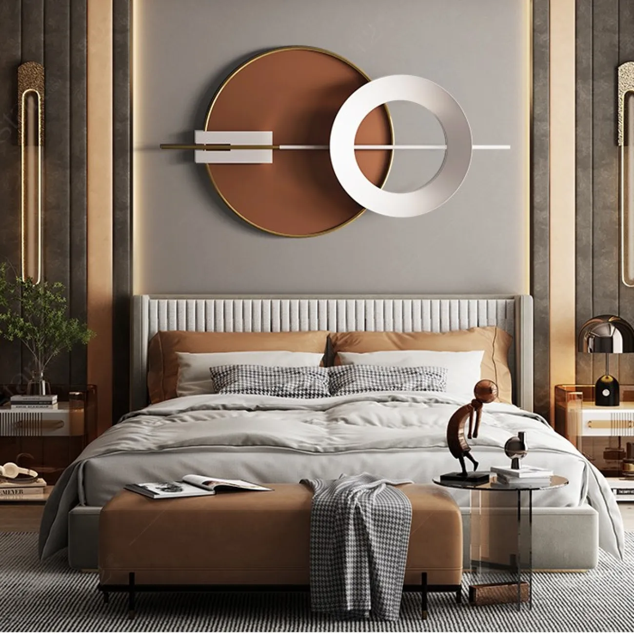 Современный настенный декор для гостиной LaLume DK20942-23