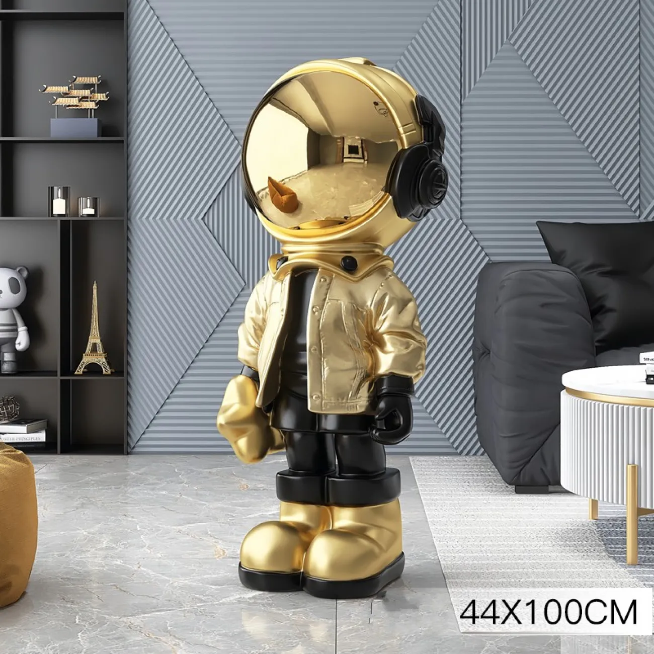 Скульптура астронавта для гостиной LaLume DK20945-23