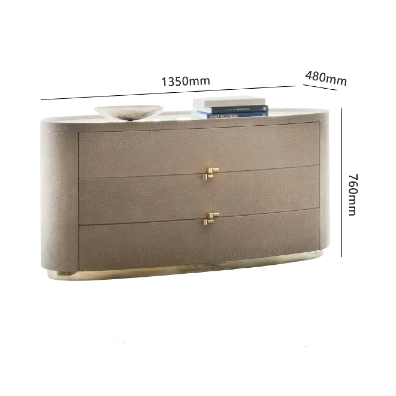 Минималистичный комод для спальни LaLume MB20695-23