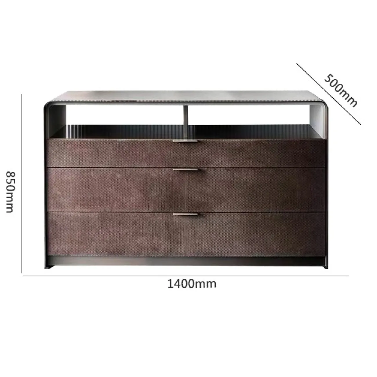 Роскошный деревянный комод для спальни LaLume MB20696-23