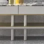 Светлый комод под телевизор для гостиной LaLume MB20702-23