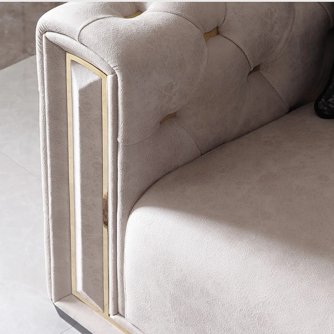 Современный тканевый диван для гостиной LaLume MB20703-23