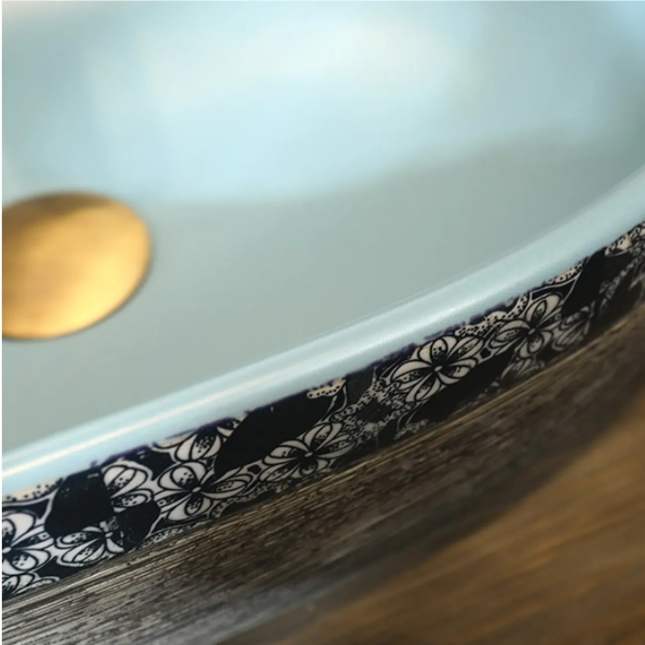 Керамический ретро умывальник для ванной комнаты LaLume MB20707-23