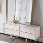 Белоснежный комод под телевизор для гостиной LaLume MB20712-23