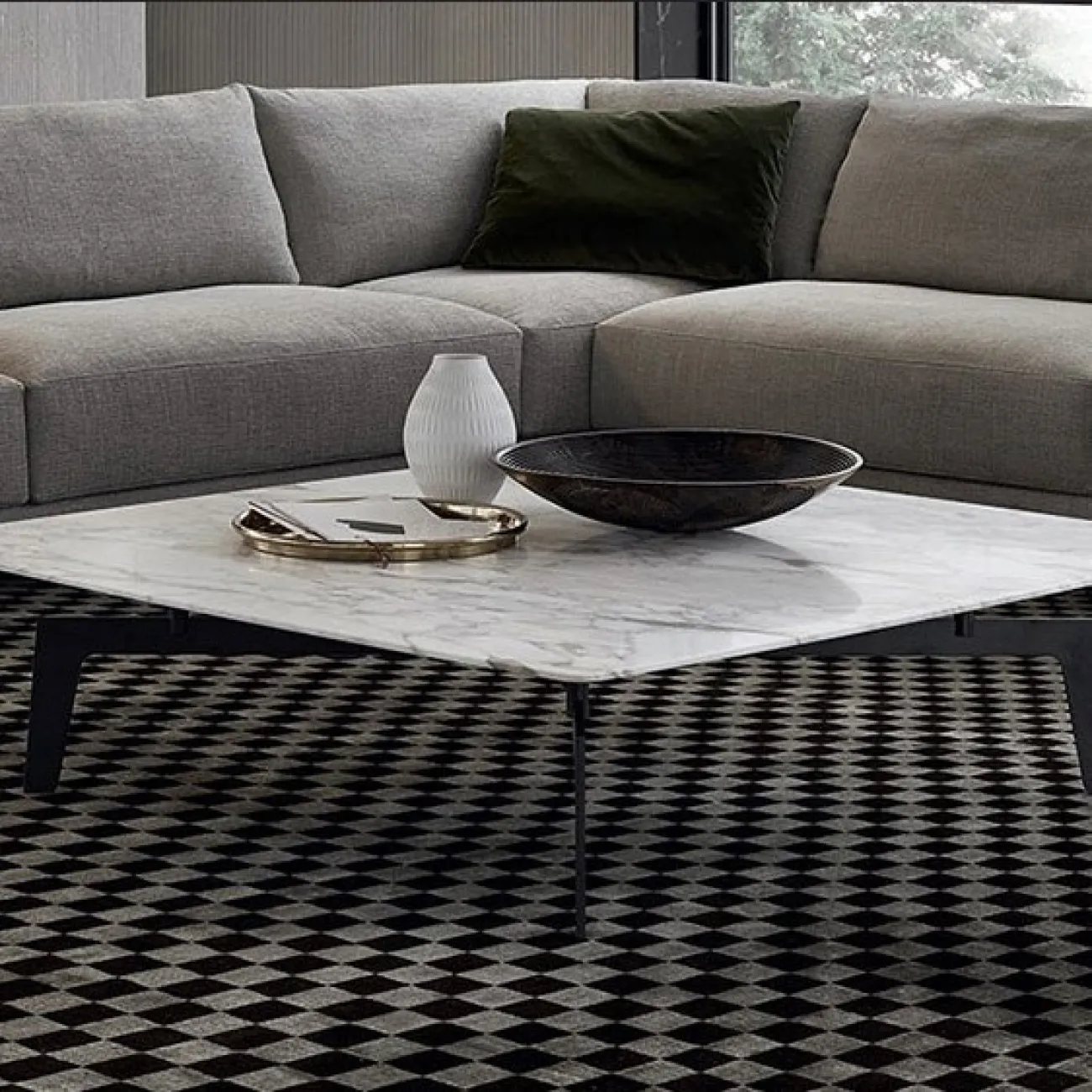 Креативный журнальный стол для гостиной LaLume MB21049-23