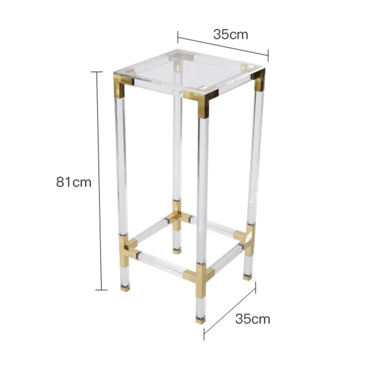 Металлическая подставка для статуэтки LaLume DK21069-23 Металлическая подставка для статуэтки LaLume DK21069-23