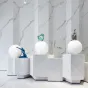 Статуэтка человек на шаре в современном стиле LaLume DK21070-23