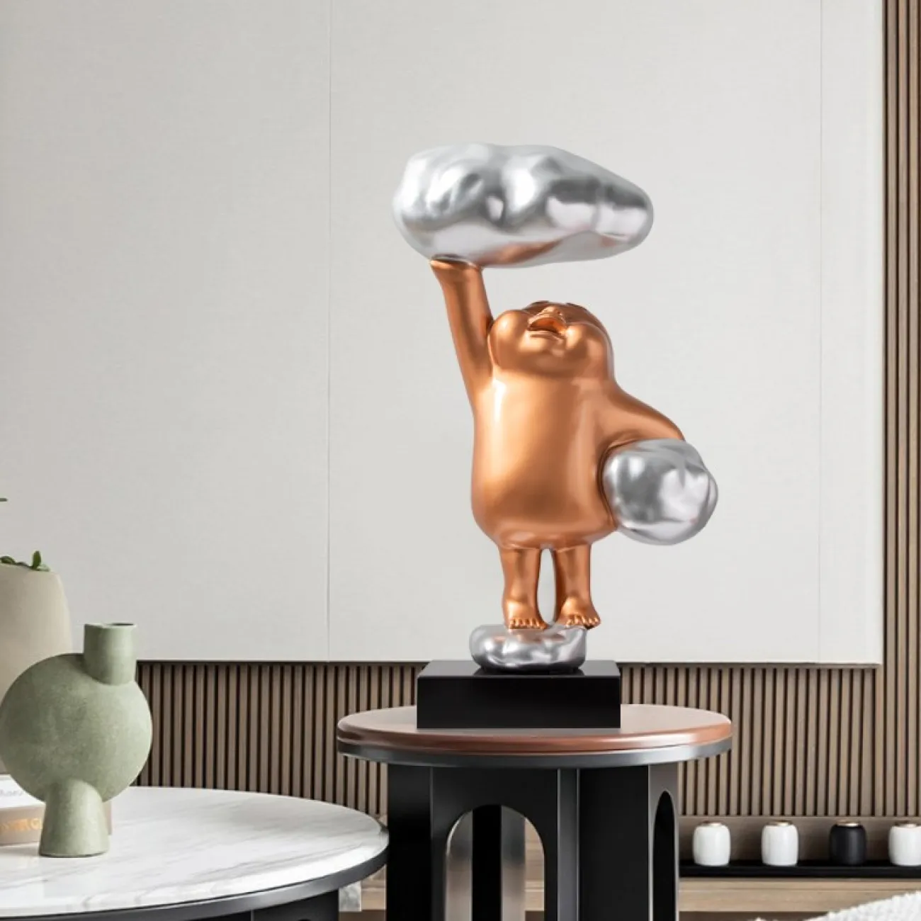 Скульптура человек с облаками LaLume DK21071-23