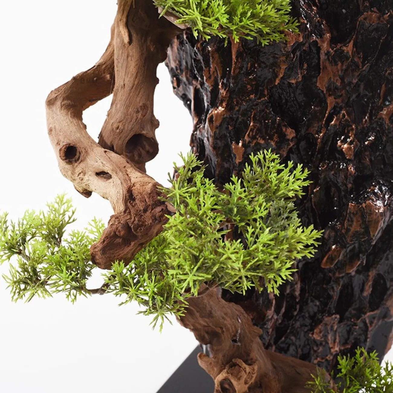 Статуэтка в виде скалы и листвой для гостиной LaLume DK21076-23