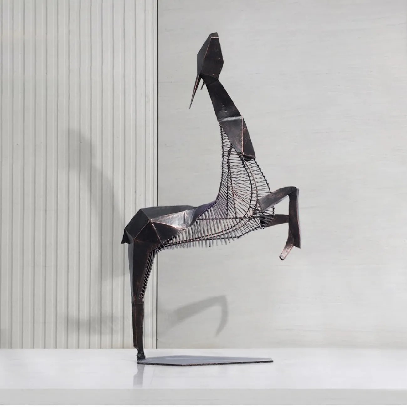 Интерьерный декор олень для гостиной LaLume DK21079-23