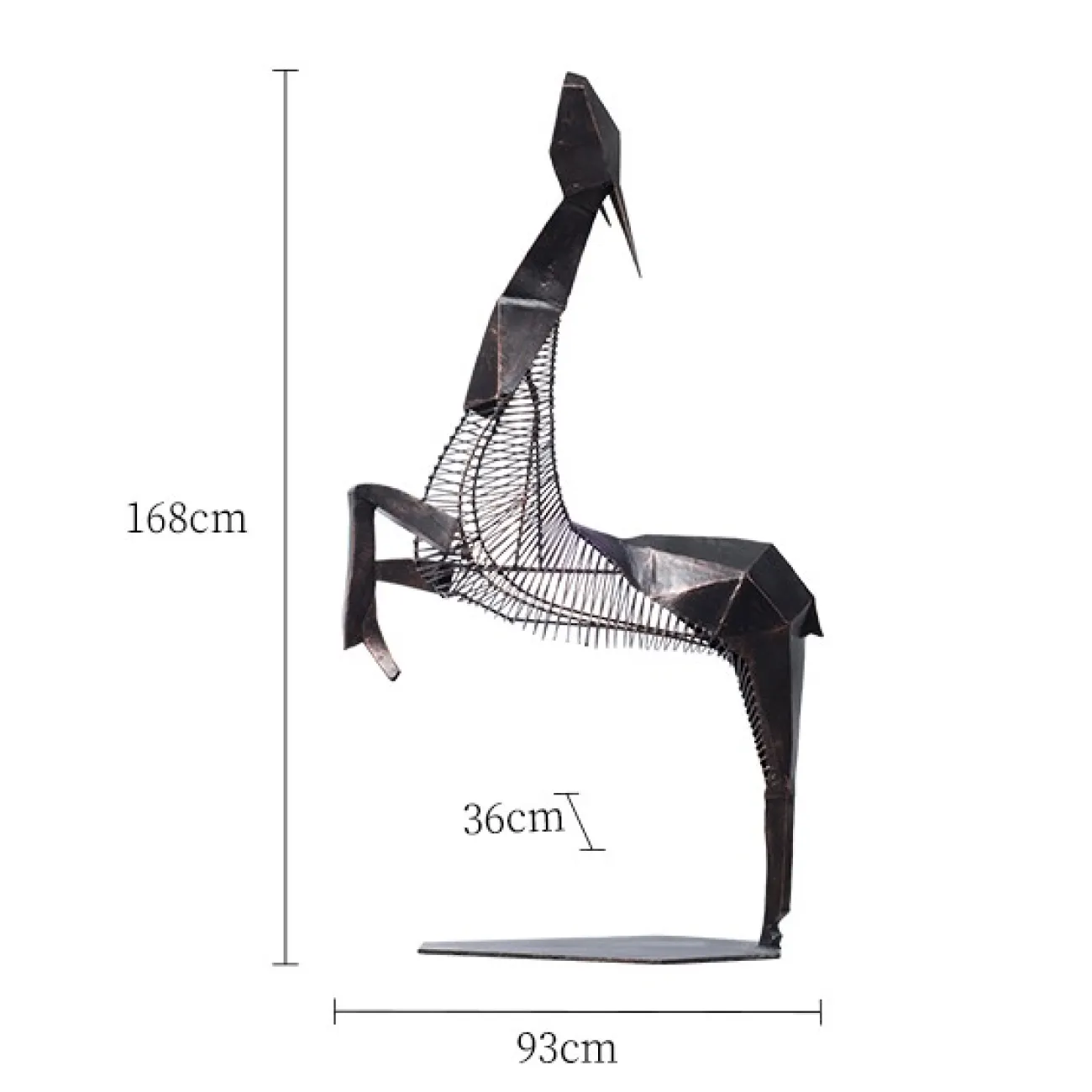 Интерьерный декор олень для гостиной LaLume DK21079-23