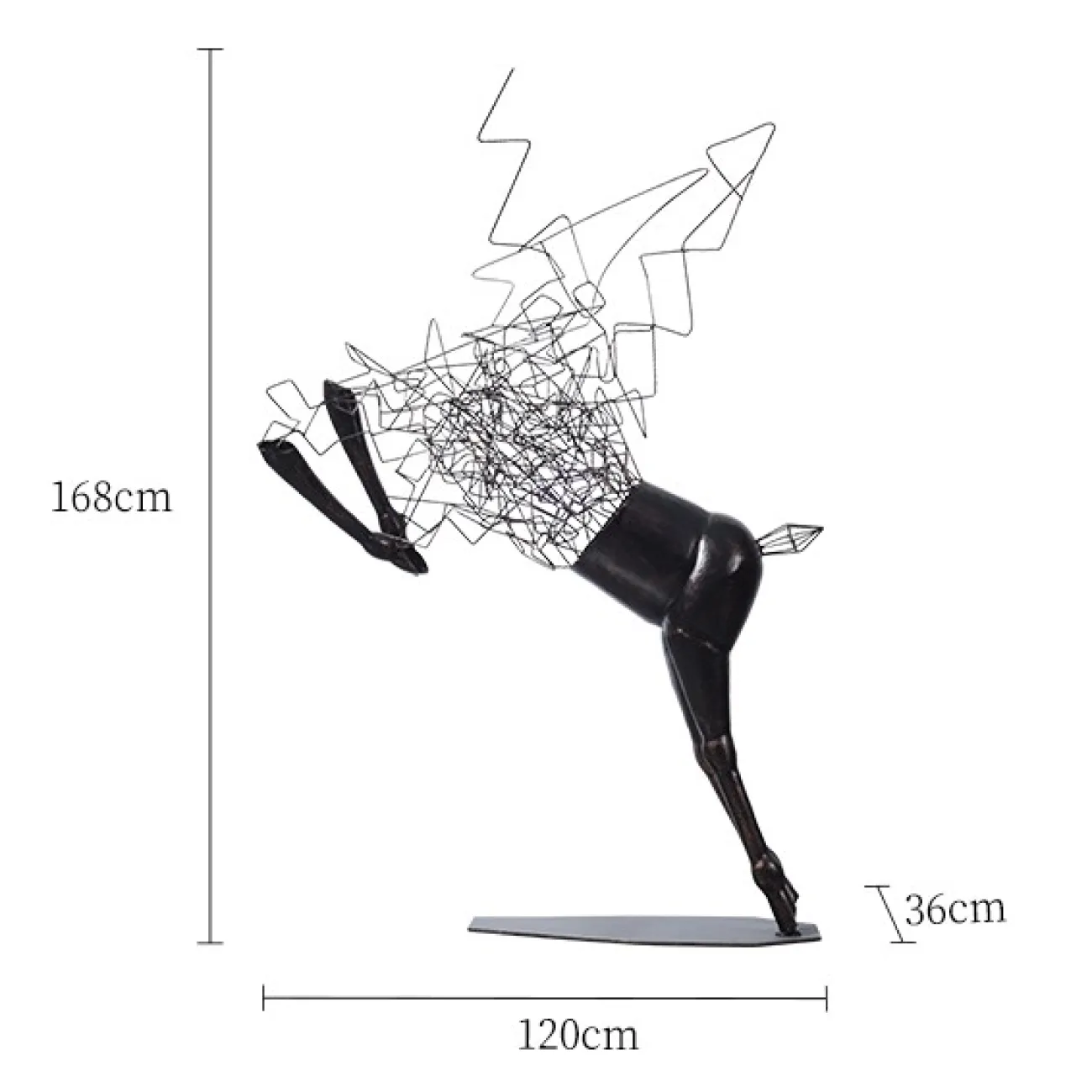 Геометрическая скульптура животного LaLume DK21080-23 Геометрическая скульптура животного LaLume DK21080-23