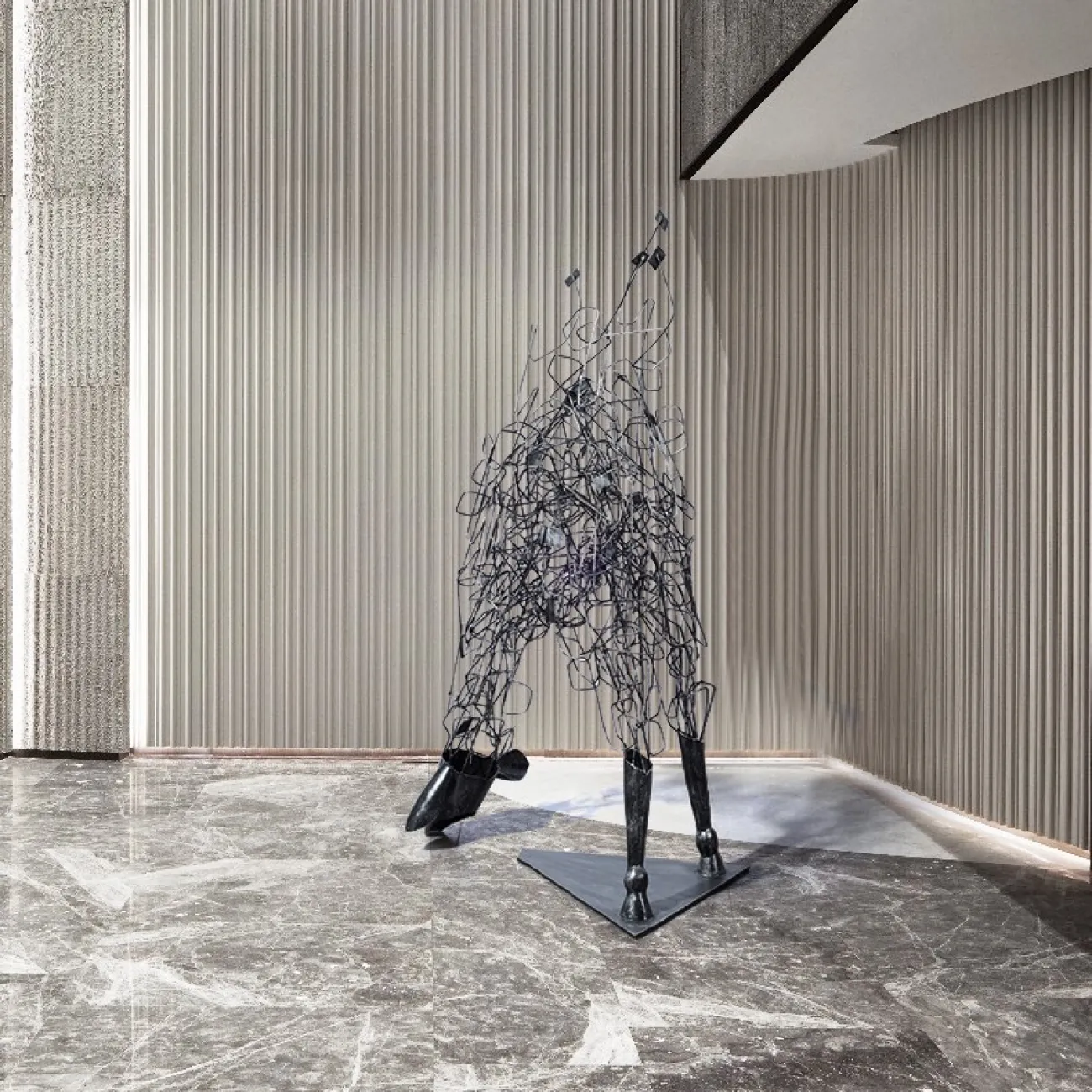 Геометрическая скульптура животного LaLume DK21081-23