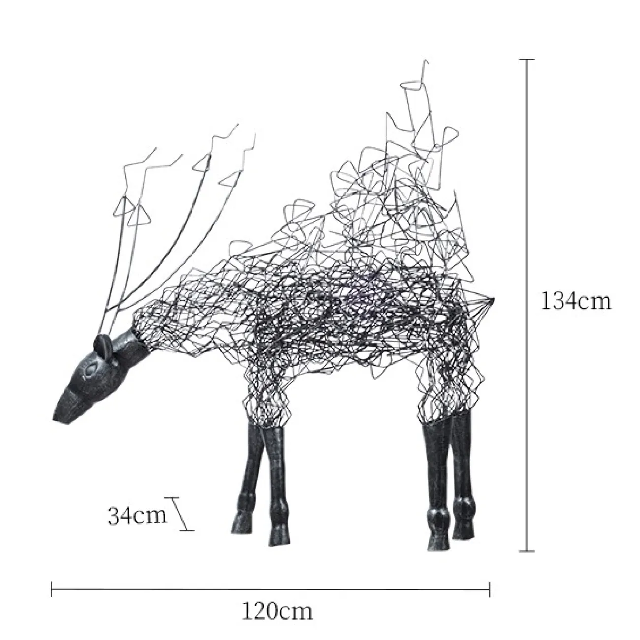 Геометрическая скульптура в современном стиле LaLume DK21083-23 Геометрическая скульптура в современном стиле LaLume DK21083-23