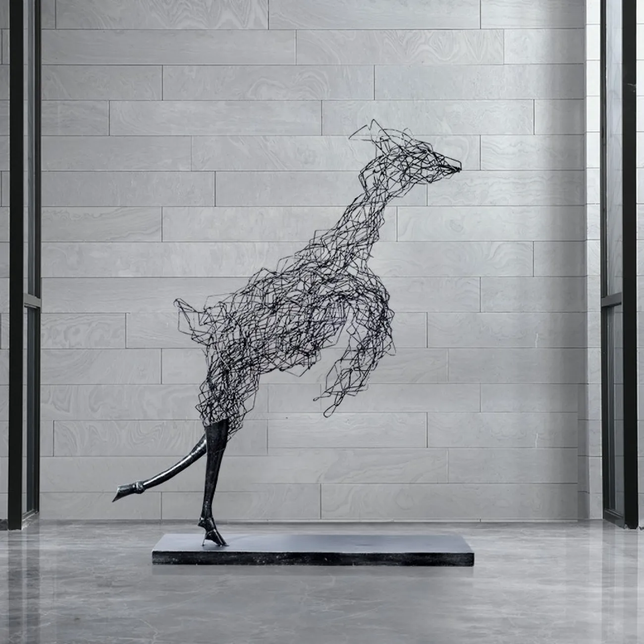 Дизайнерская геометрическая скульптура в современном стиле LaLume DK21088-23