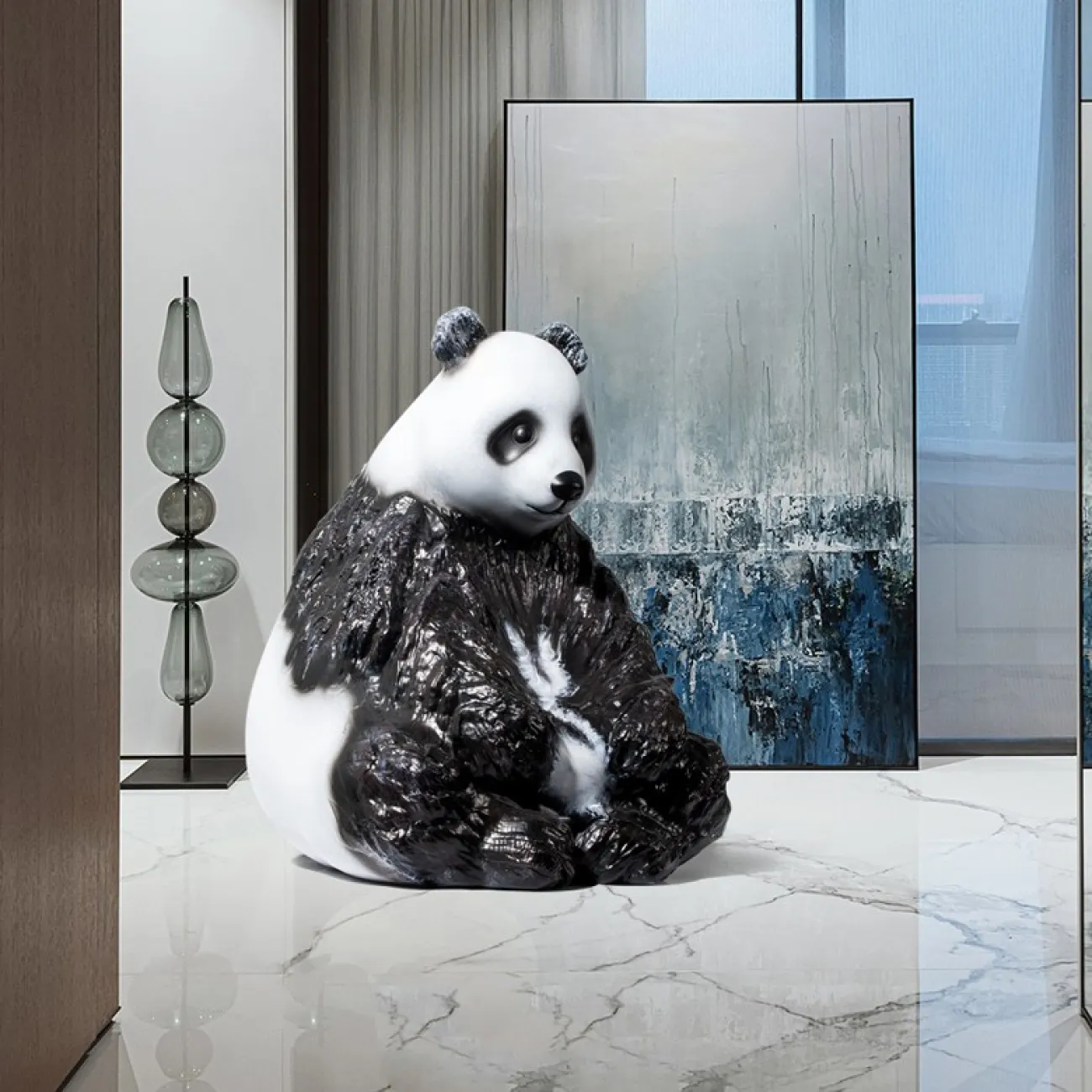 Статуэтка панды в китайском стиле LaLume DK21092-23