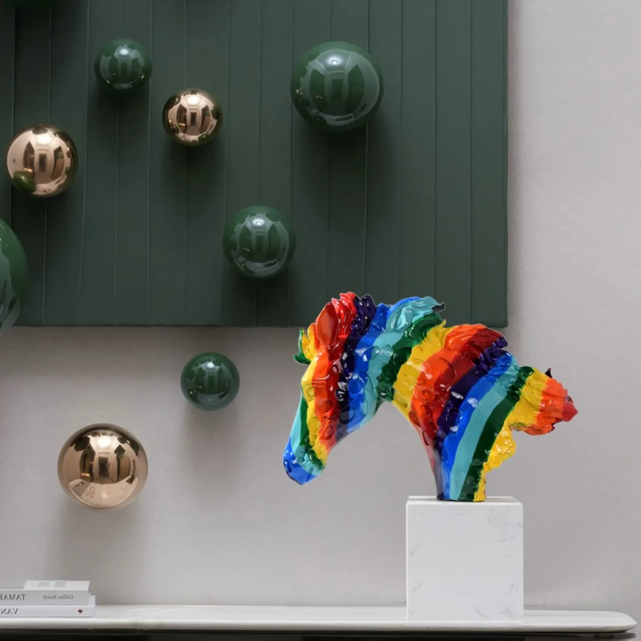 Скульптура в виде головы лошади LaLume DK21093-23