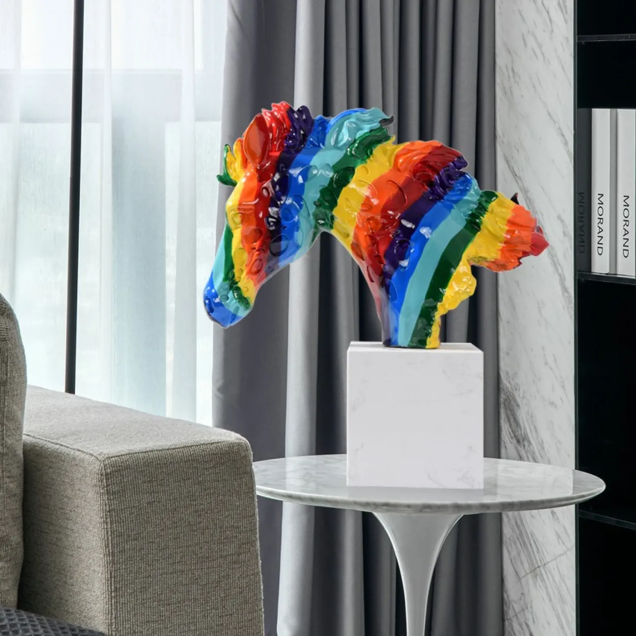 Скульптура в виде головы лошади LaLume DK21093-23