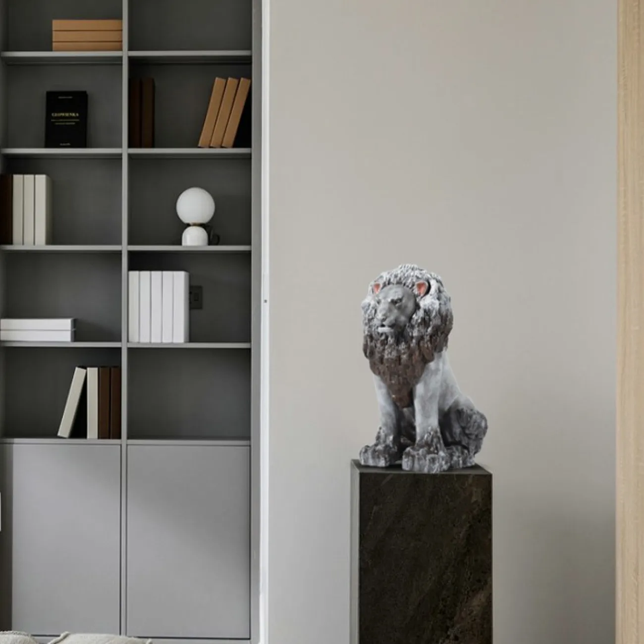 Креативная статуэтка в виде льва LaLume DK21094-23 Креативная статуэтка в виде льва LaLume DK21094-23