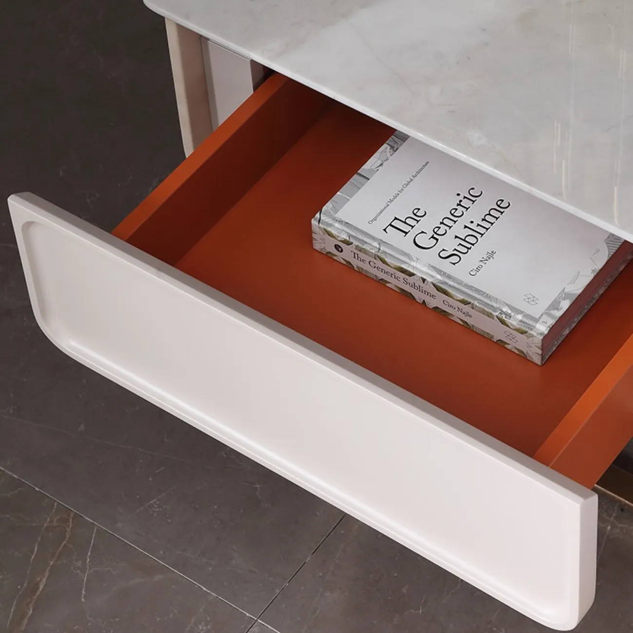 Аккуратная прикроватная тумба для спальни LaLume MB20706-23