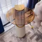 Круглый журнальный столик для гостиной LaLume MB20714-23